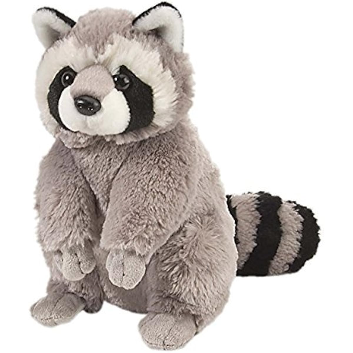 Realistic stuffed raccoon standing 30cm [parallel import goods]
