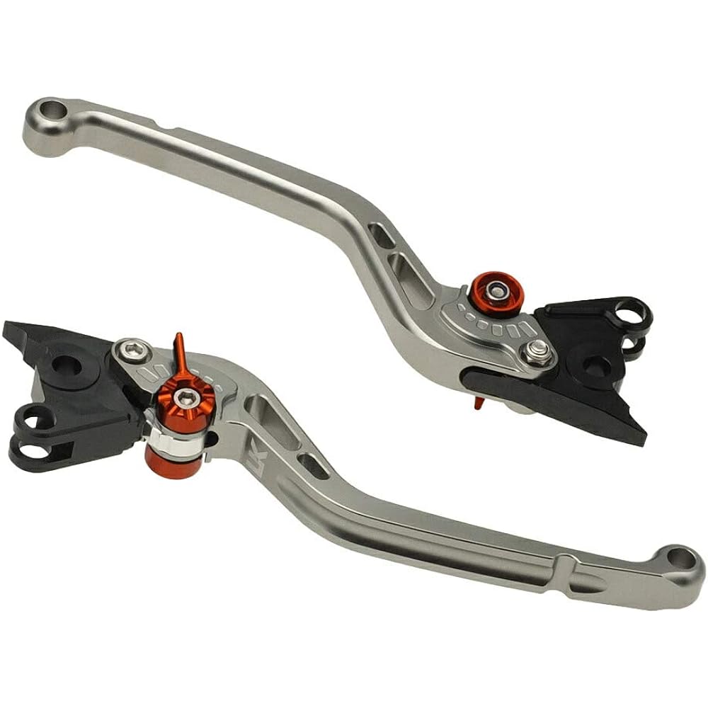 U-KANAYA Aluminum billet lever left and right set TYPE-S Lever: Titanium/Adjuster: Red Honda [ADV150(20-)KF38] [PCX125(21-)JK05] [PCX160(21-)KF47] [PCX e:HEV(21) -)]