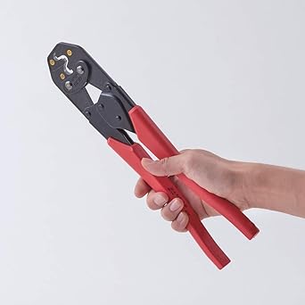 Lobtex Co., Ltd. Crimping tool Usage range 14, 22, 38 AK38A Red