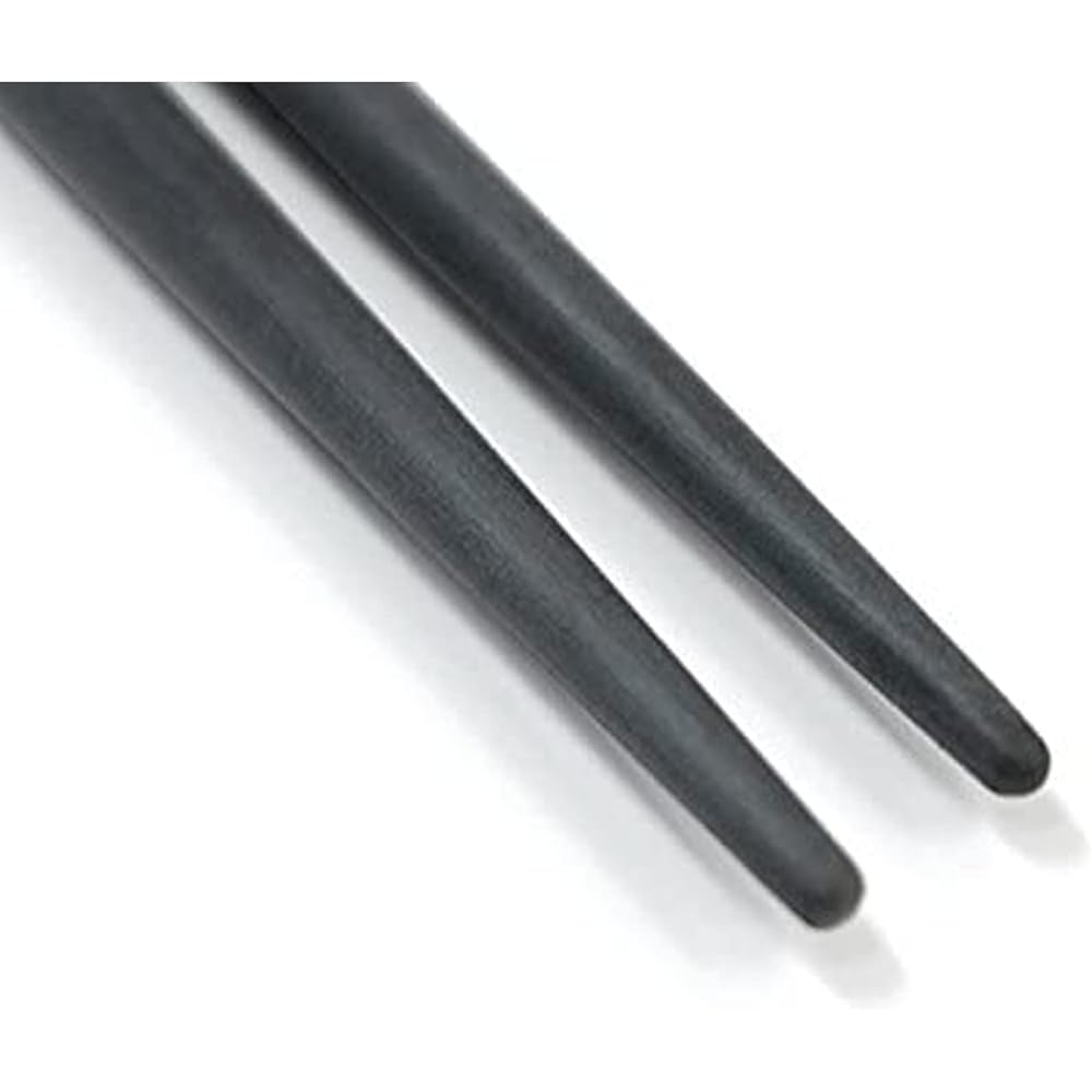 Cutipol GOA Chopsticks + Chopstick Rest Pair Gift Box (Black/Silver)