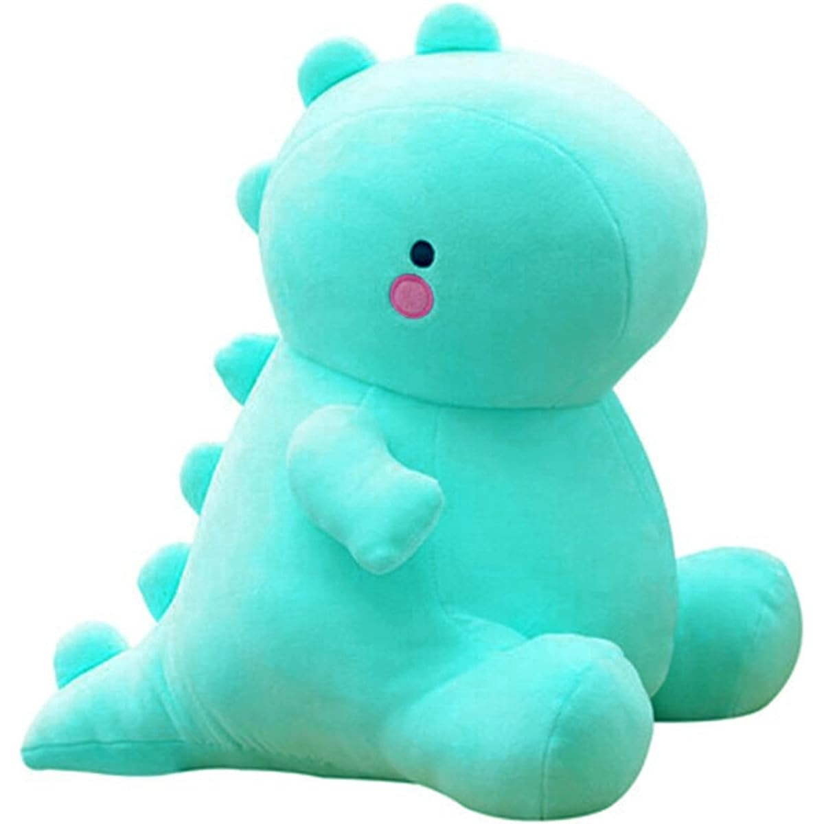 VHYHCY Cute Dinosaur Stuffed Animals, Fat Dinosaur Plush Toy Doll Soft Stuffed Animal Animal Dinosaur Plush Toy for Kids Girls Boys Birthday Gift, Light Blue, 20 Inch