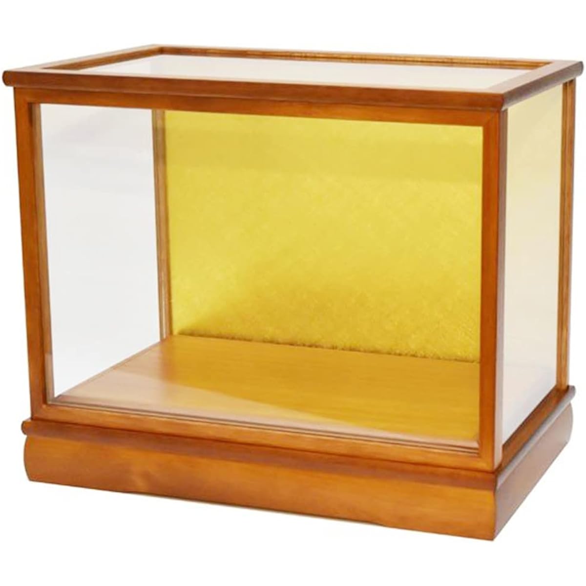 Doll case, glass case, Hina doll case, May doll case, Japanese doll, width 40, depth 21, height 30cm, Takasago, No. 7, Jinya