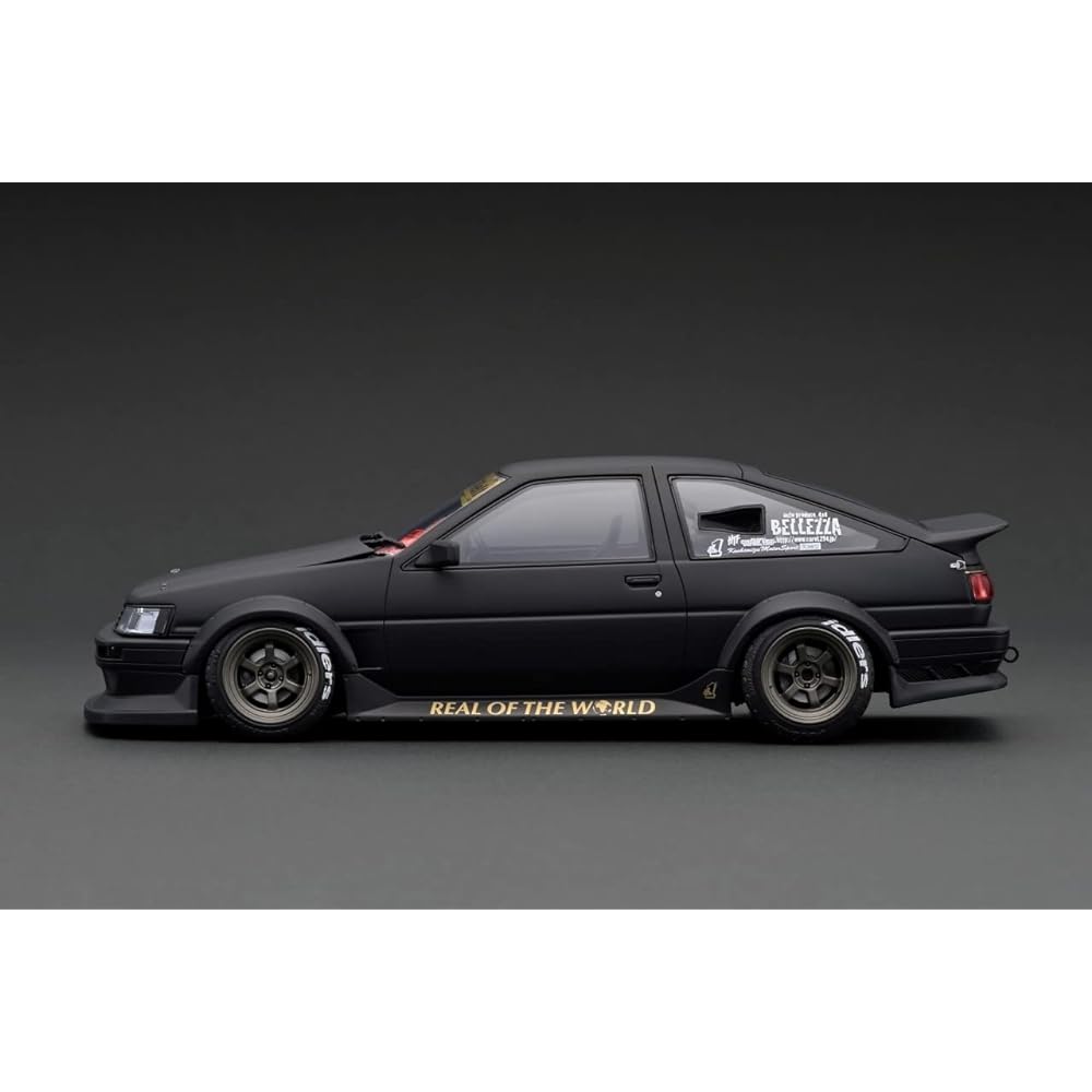 ignition model 1/18 RWB AE86 Matte Black finished product IG2606