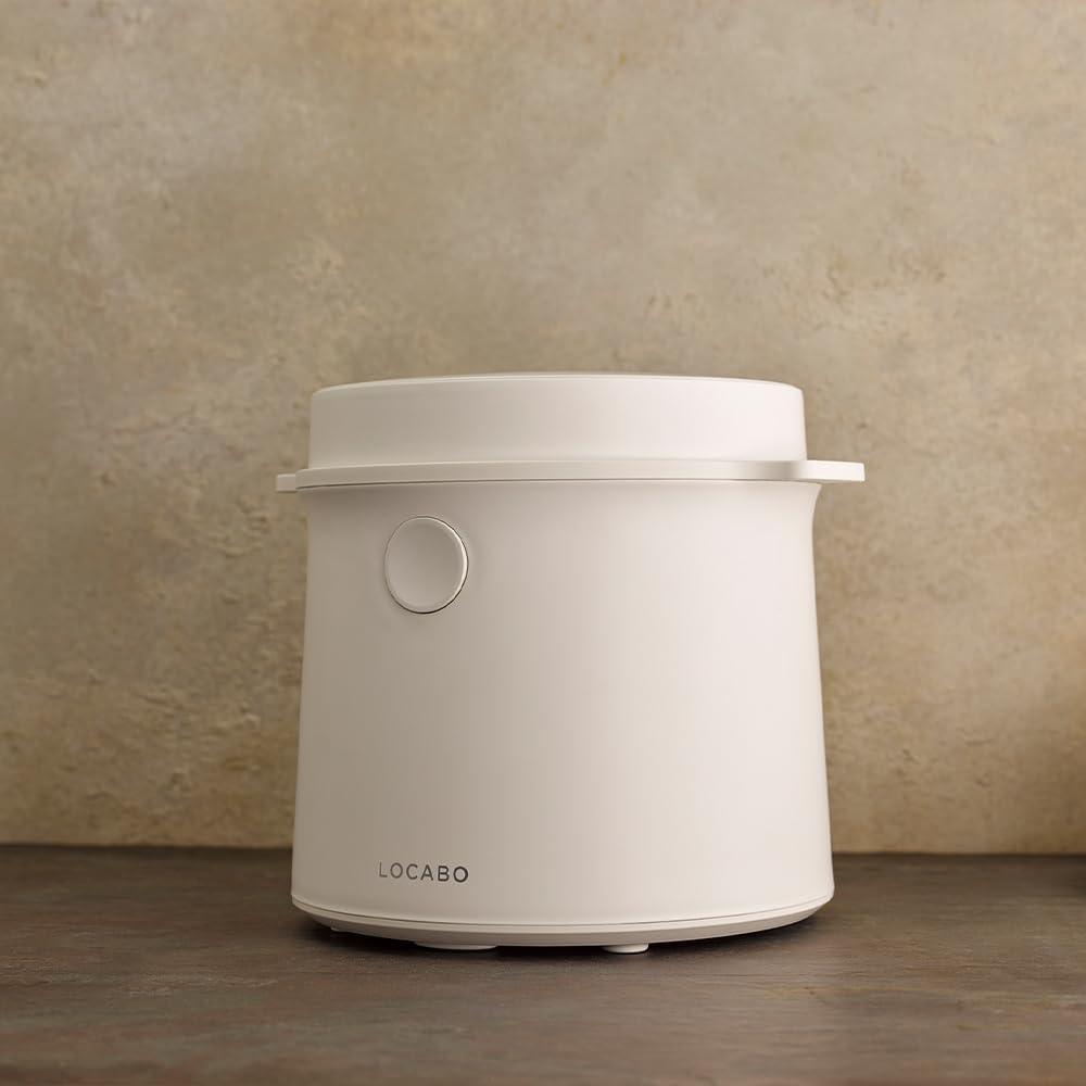 LOCABO (Locabo) Carbohydrate-cut rice cooker LOCABO (White)