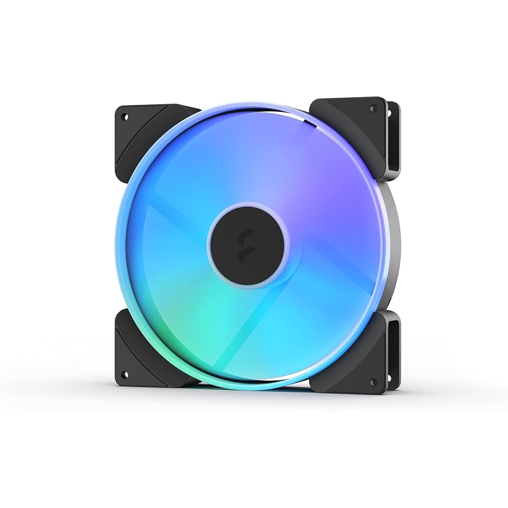 Fractal Design Prisma AL-18 ARGB PWM Set of 2 PC Case Fan 18cm ARGB Compatible FD-FAN-PRI-AL18-PWM-2P FN1399