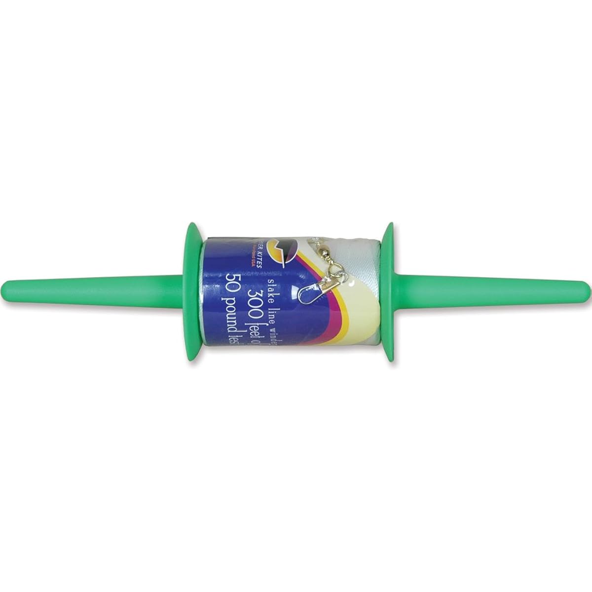 Kite string and reel 50 lbs x 300 ft Colors may vary
