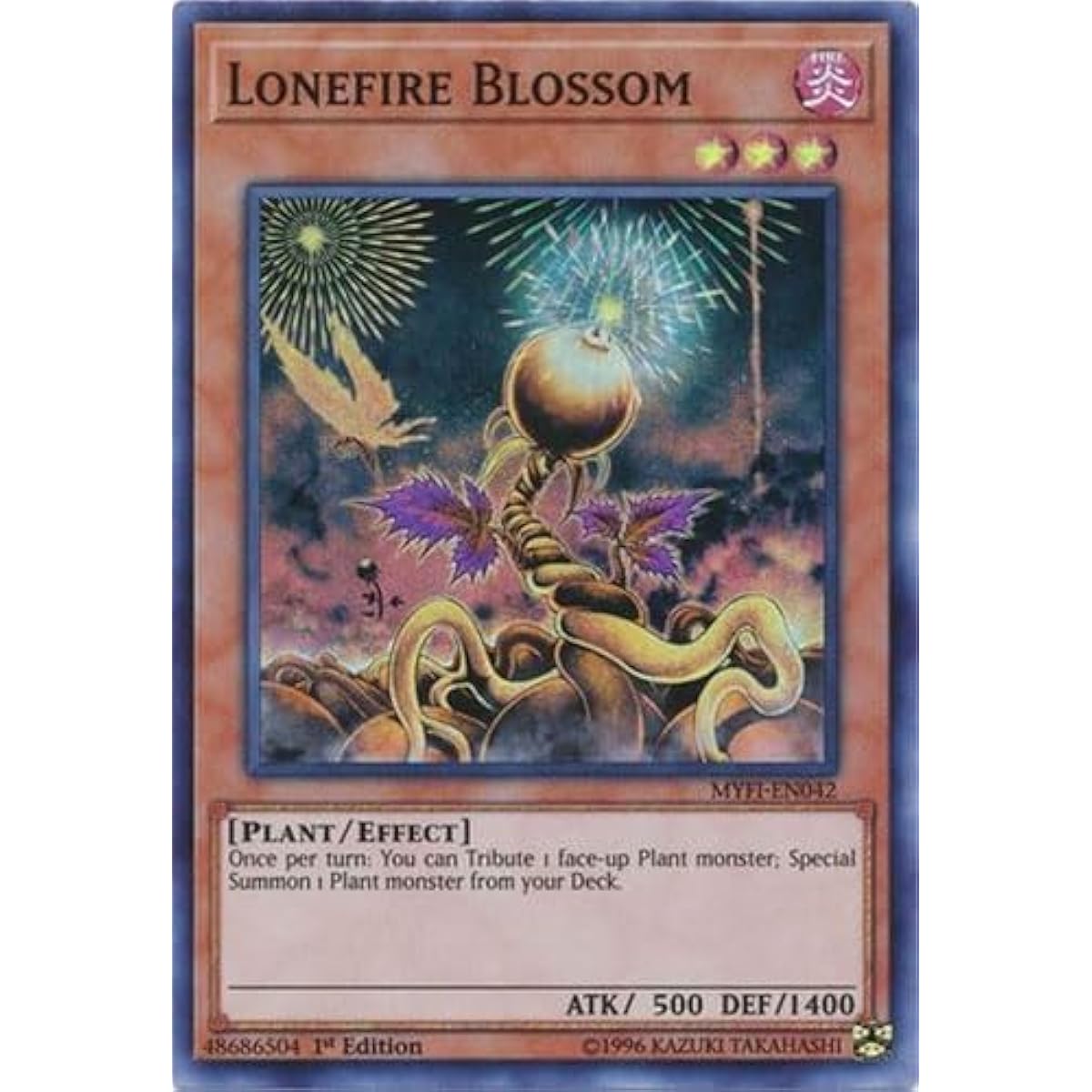 Lonefire Blossom - MYFI-EN042 - Super Rare - 1st Edition