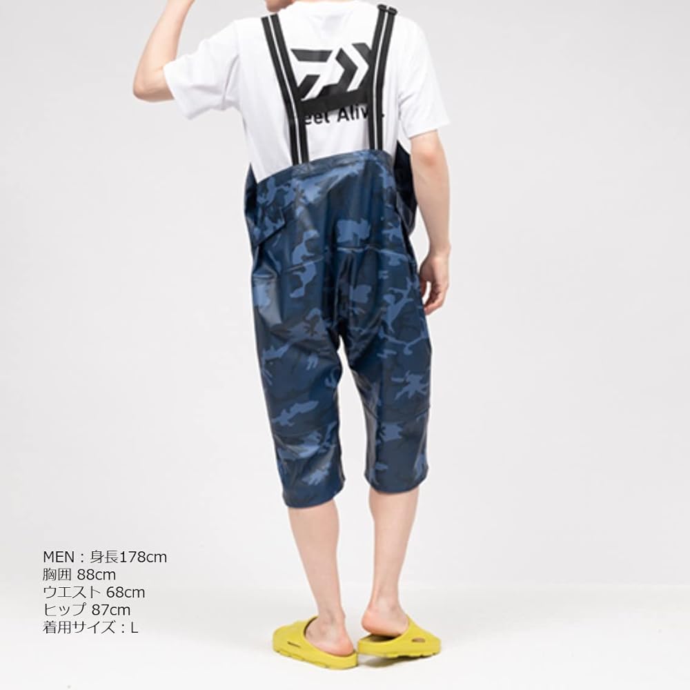 DAIWA Wear/Standard Rain PU Ocean Half Overalls DR-6323P M~3XL Various