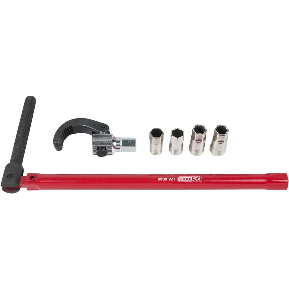 KS TOOLS Standard tap nut wrench set 6 pcs 123.0040