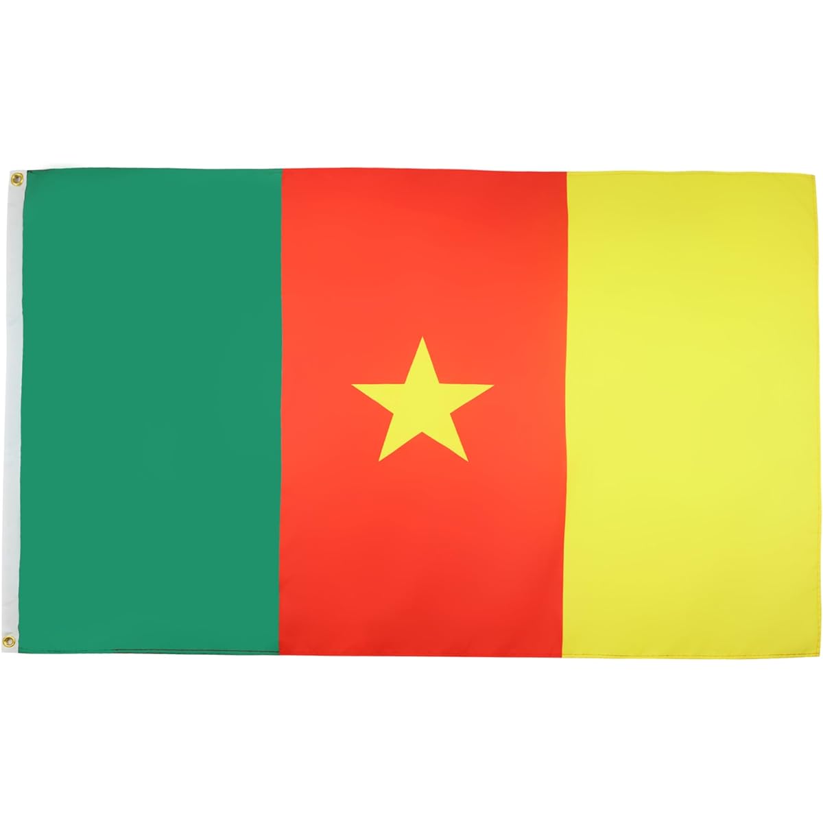 AZ FLAG Cameroon Flag 5ft x 8ft Large Cameroon Flag 150x250cm Banner 5x8ft