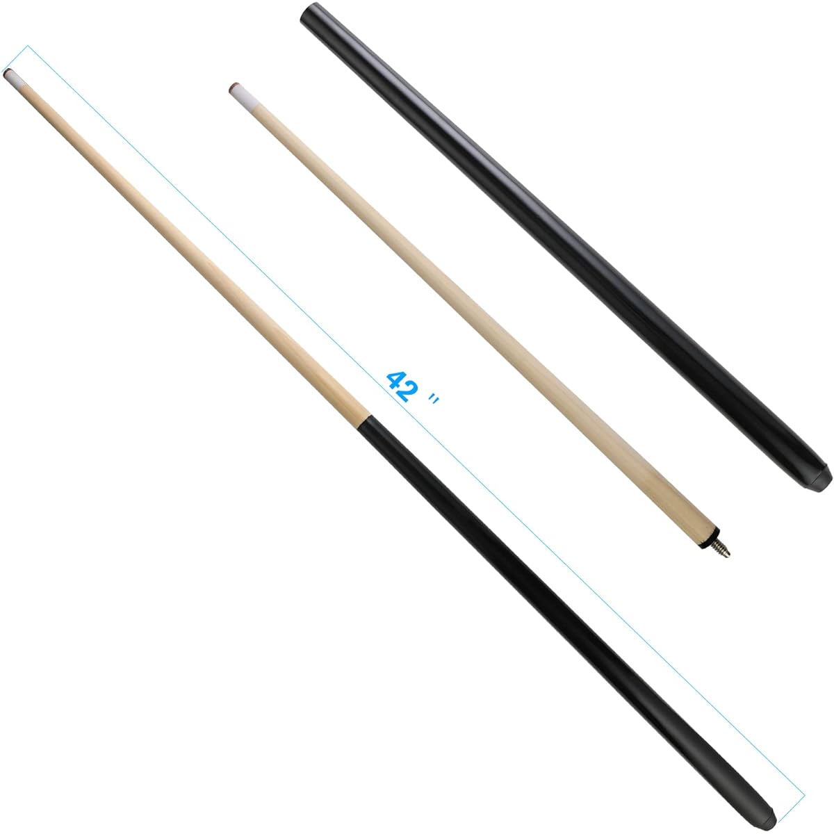HMQQ Billiard Cue Sticks/Billiard Cue Sticks (Pool Sticks 58" Set of 2 Set of 4 20oz 48" Set of 2 4.3" Set of 1 By Weight/Size/Quantity