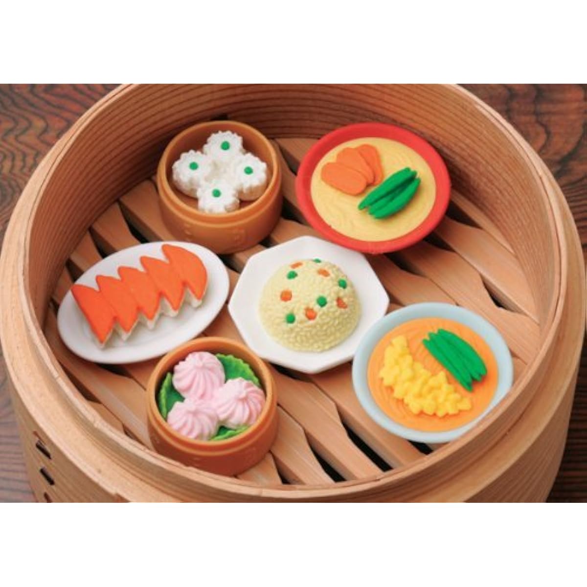 20 of assorted iwako japanese puzzle eraser - restaurant food collection