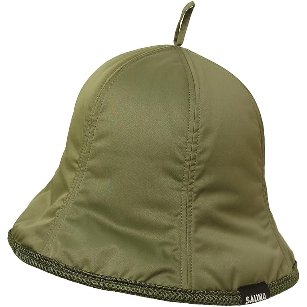 [14+ ICHIYON PLUS] Sauna Hat Men's Nylon Large Sauna Hat Women's Hand Wash with Bag Cute Deep Large Size Large Quick Dry Water Repellent 103280