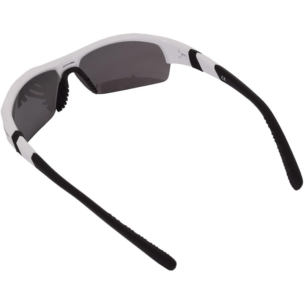 [Nike] Sunglasses SHOW X2 Men's Gray Silver Flash/Outdoor x White/Black Japan FREE-(FREE Size)