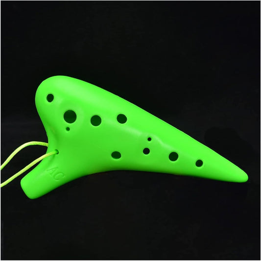 12 Hole Ocarina Resin Plastic Ocarina C Alto Student Beginner Musical Instrument Ocarina Ocarina Musical Instrument (5)