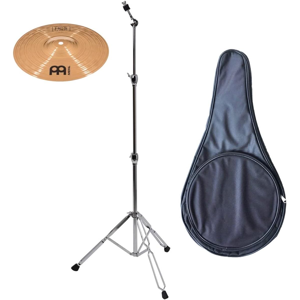 [For Cajon] MEINL HCSB10S + CS-01 + TD-2BAG Splash + Stand + Carrying Bag Set