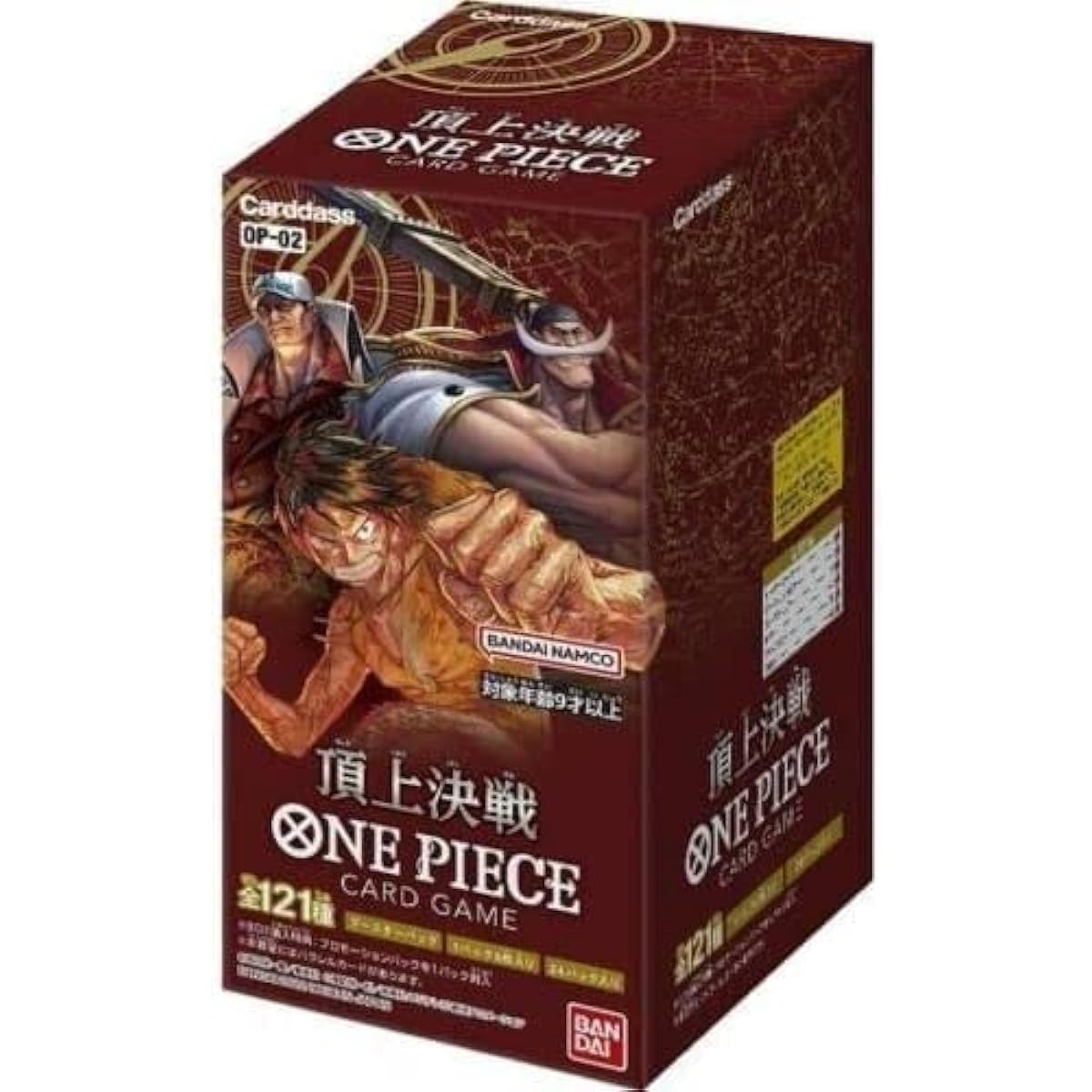 BANDAI ONE PIECE Card Game Paramount War [OP-02] Japanese (1BOX 24Packs)