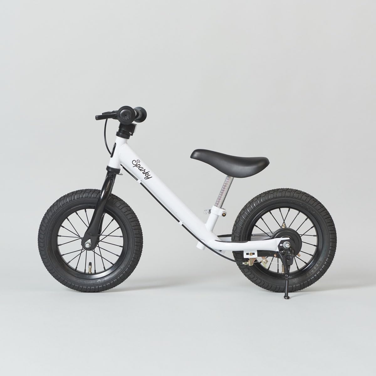 [Assembled and maintained in Japan] [Kickstand included] Kick bike with rubber tires and brakes Kids bike SPARKY Sparky