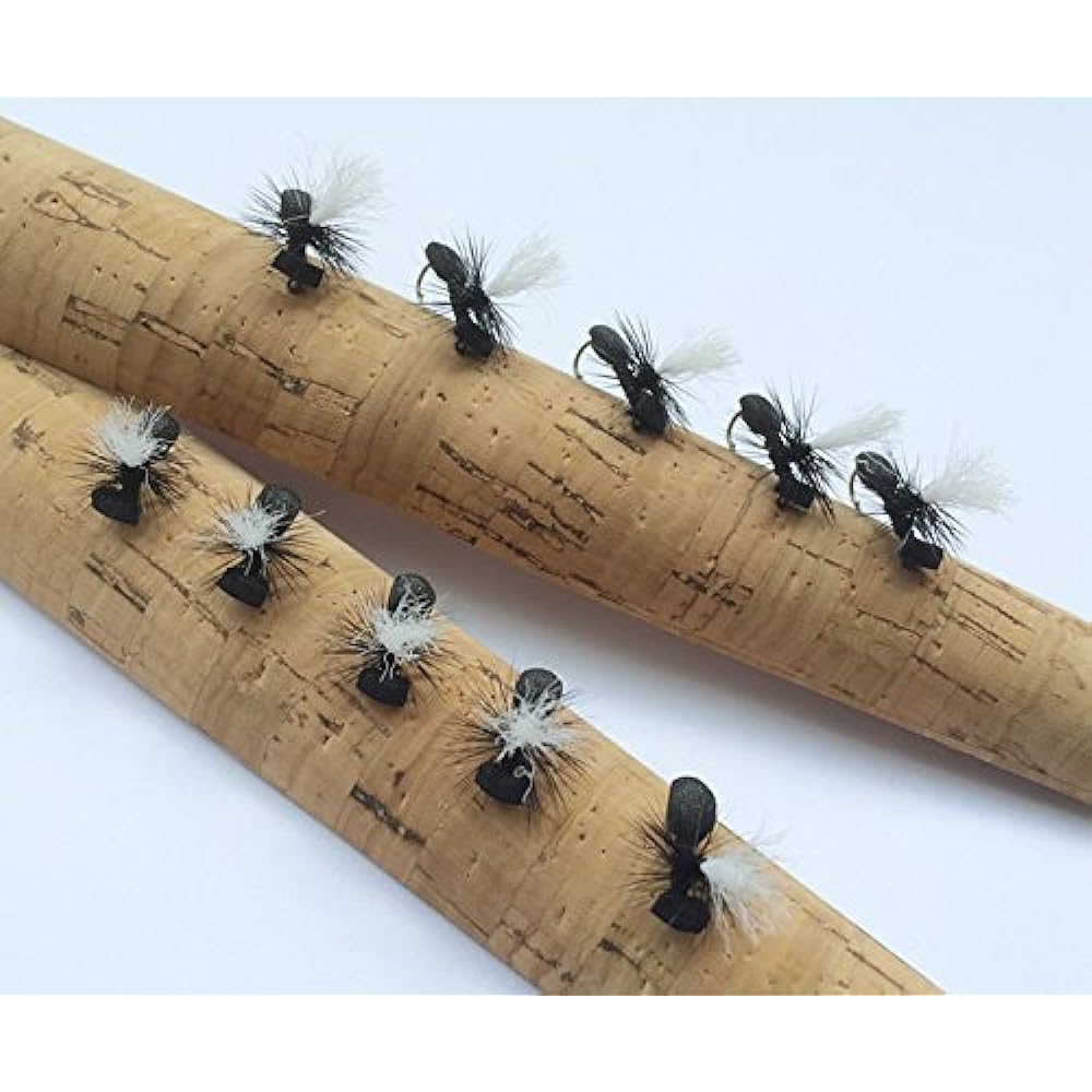 Ant Parachute #14#16 Completed fly set of 10