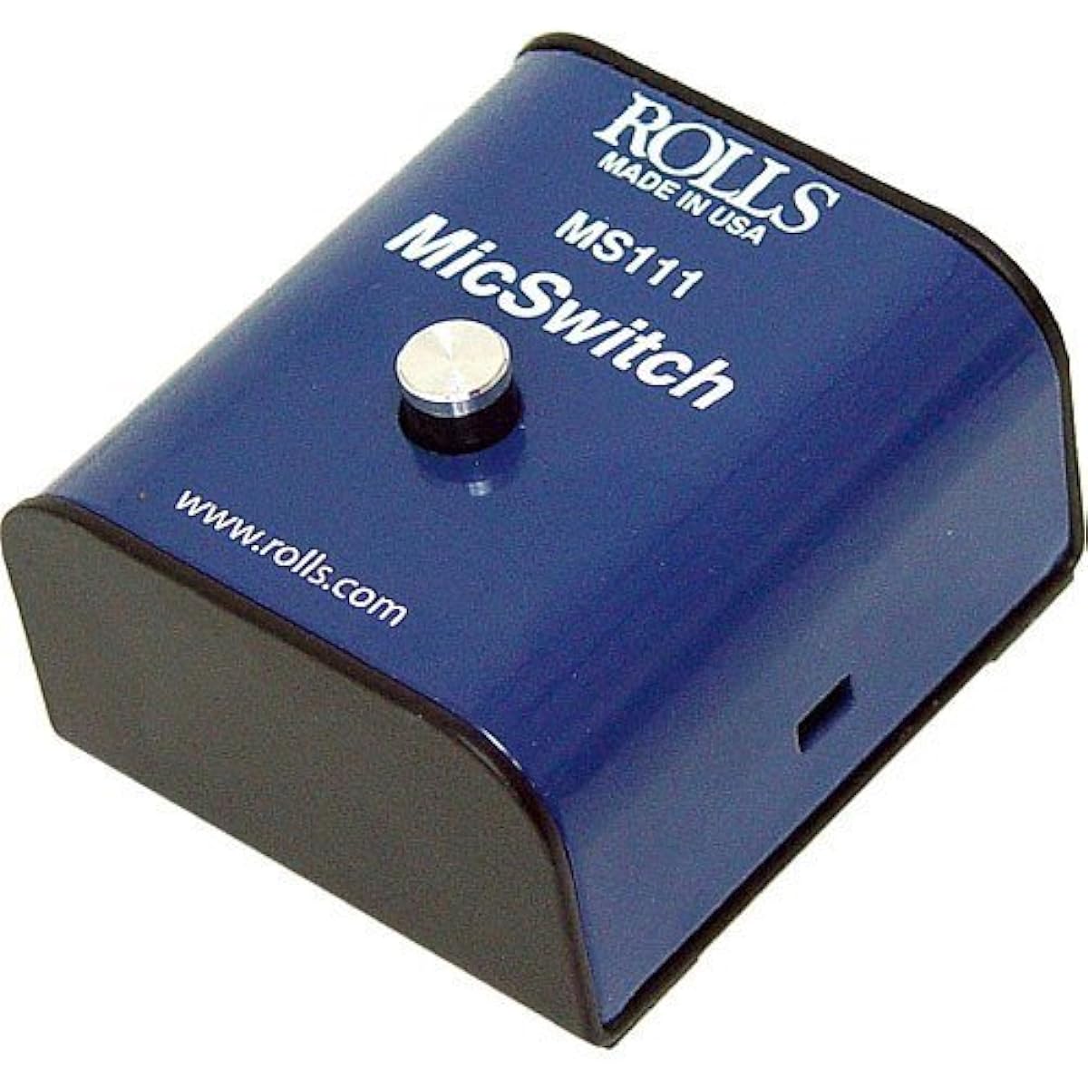 Rolls MS111 Microphone Switch Latching or Momentary Mic Mute Switch with SM Series XLR Microphone Cable -6 Feet