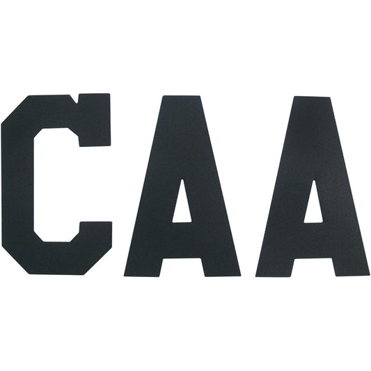 A & R Official Varsity Captain Letters To Be Applied W Heat Press & Stitching 10cm