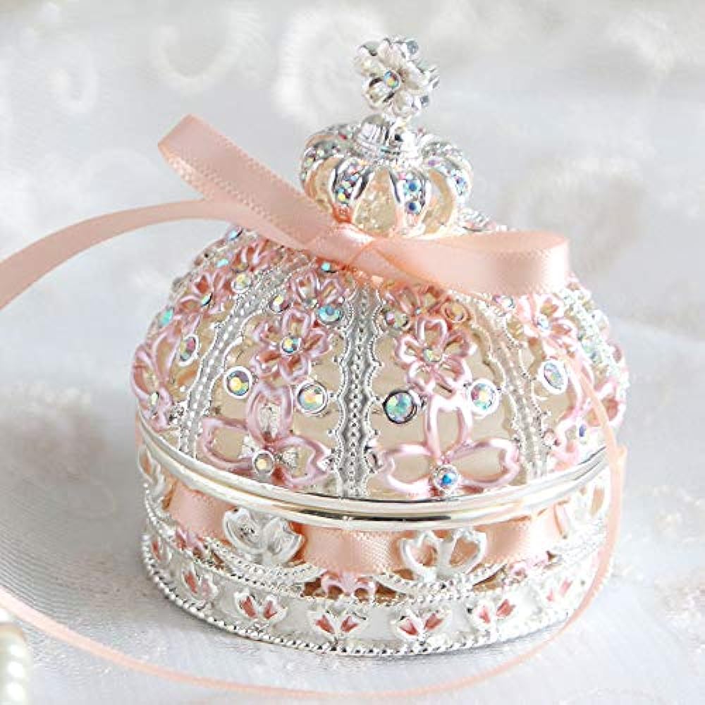 <Crown SAKURA with ribbon> Pearce [Shop that purchases directly from Pearce] (BabyPink)