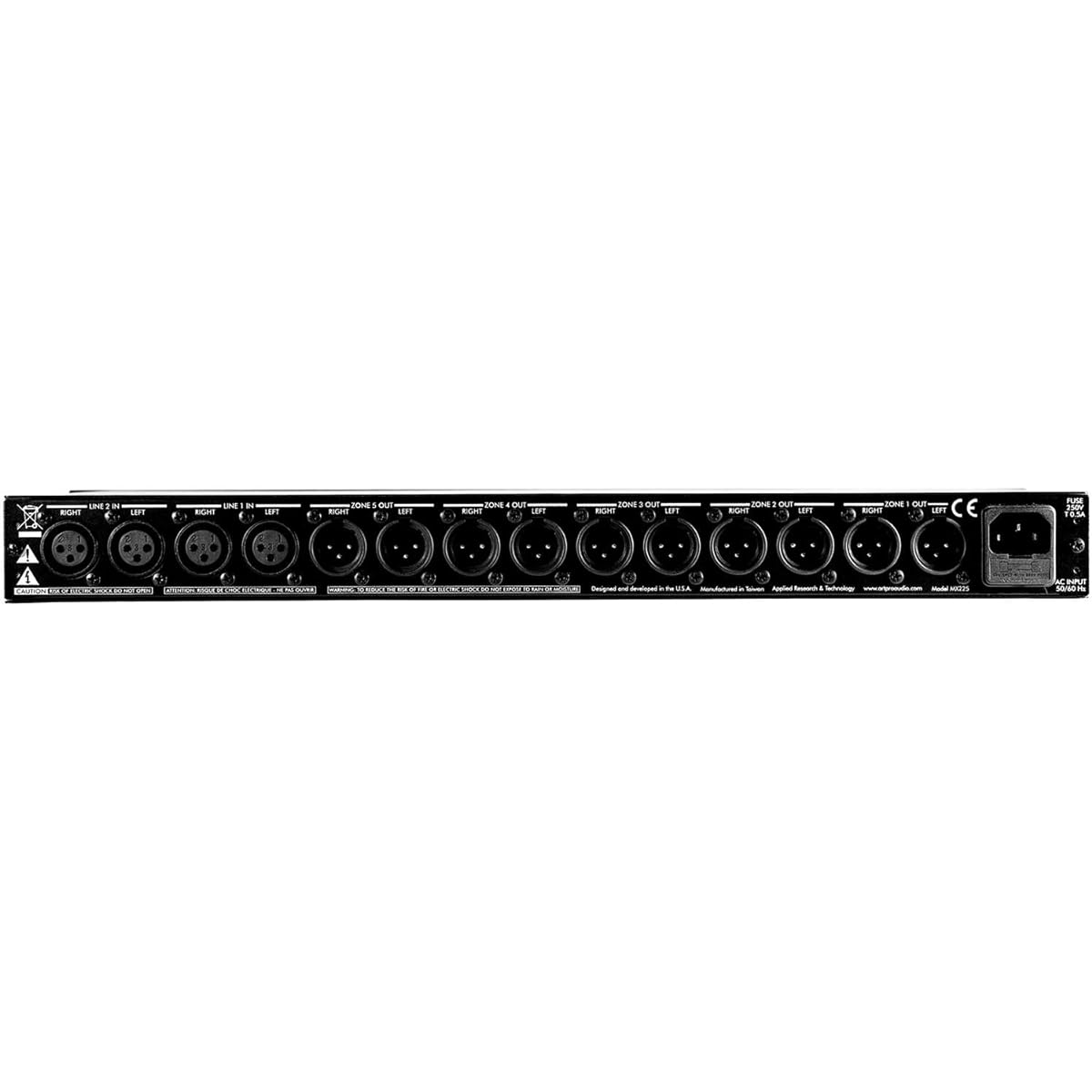ART Stereo Dual Source 5 Zone Mixer MX225 [Domestic regular import product]