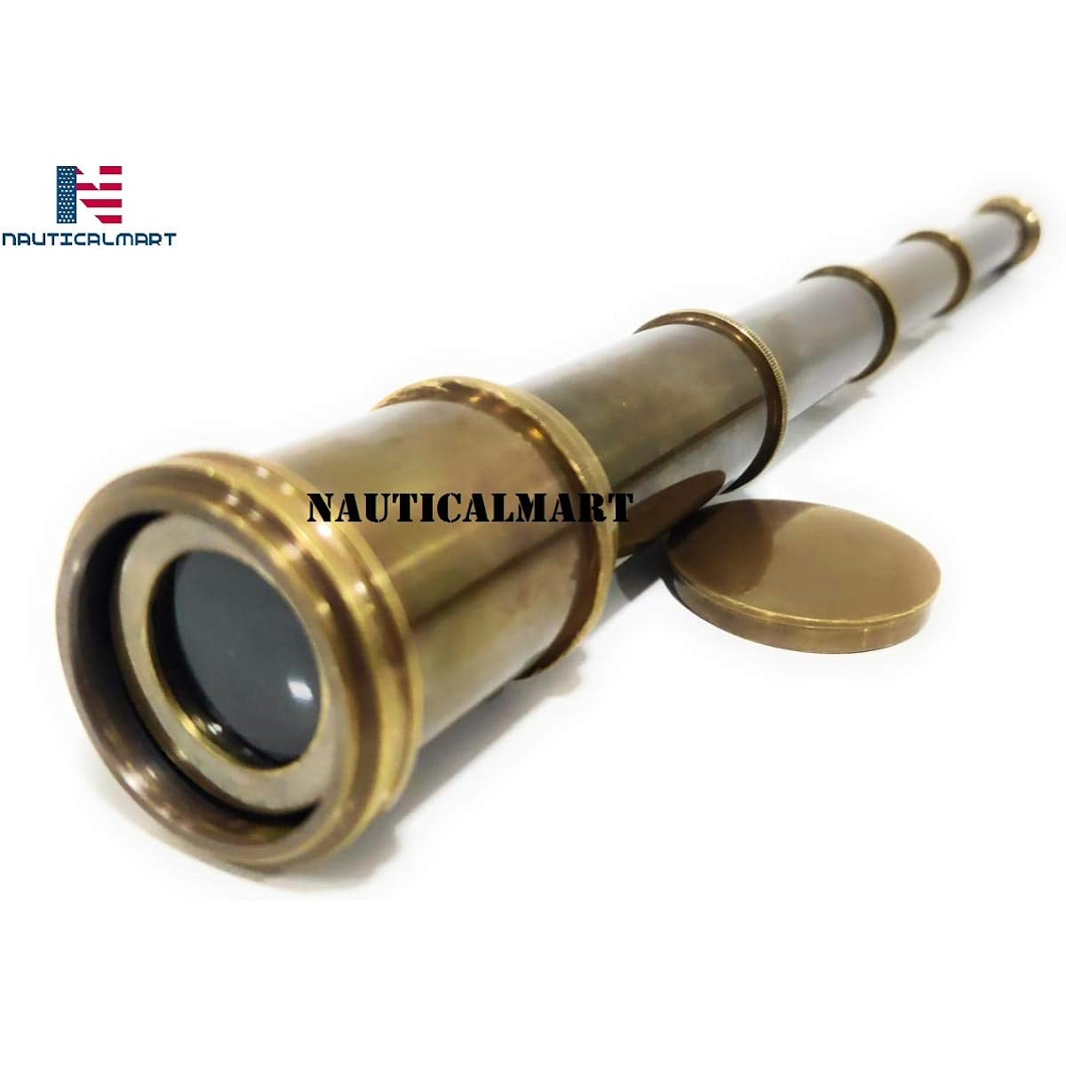NauticalMart Marine Brass Telescope 16"