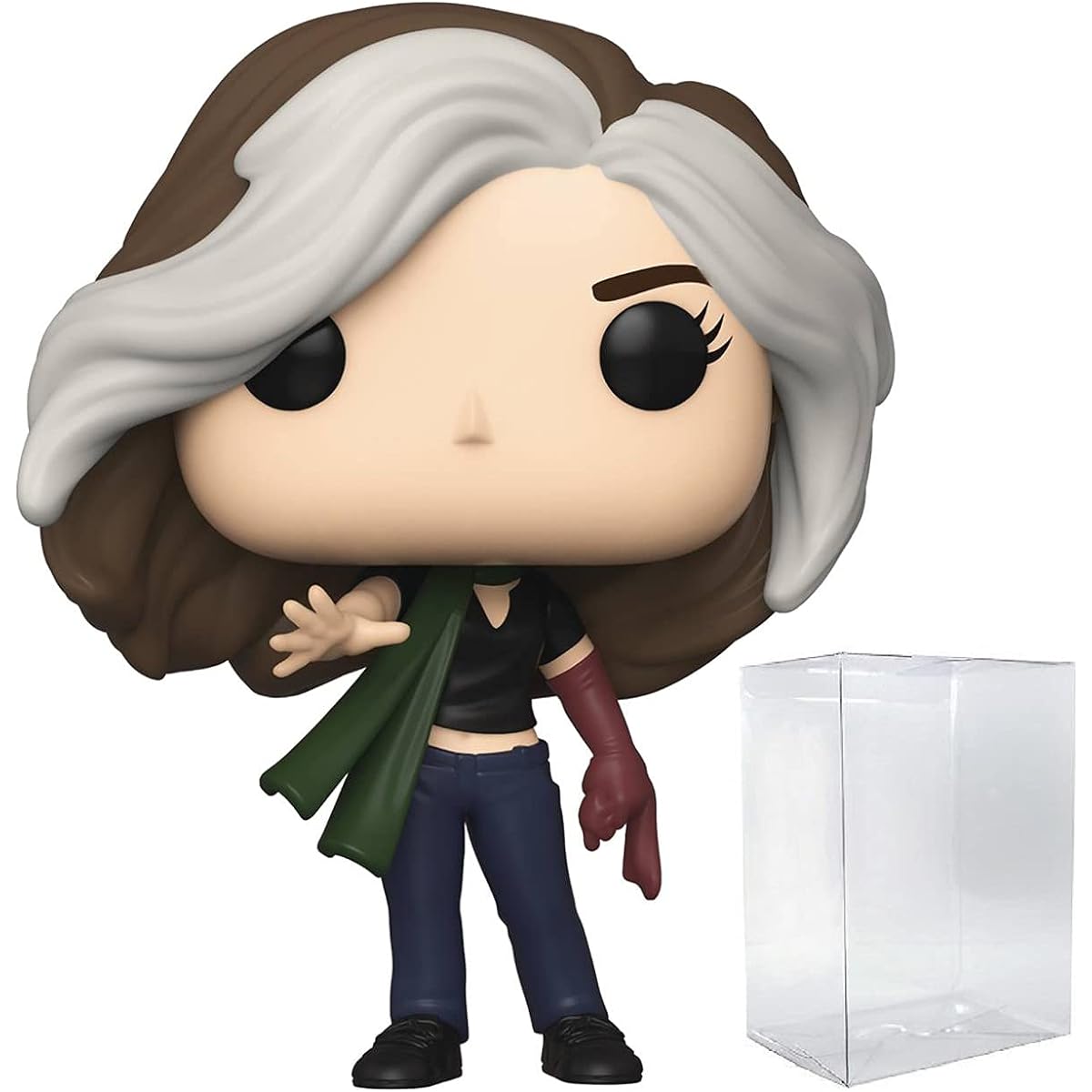 POP Marvel:X-Men 20th Anniversary - Rogue Funko Vinyl Figure (Includes Compatible Box Protector Case) Multicolor 3.75"