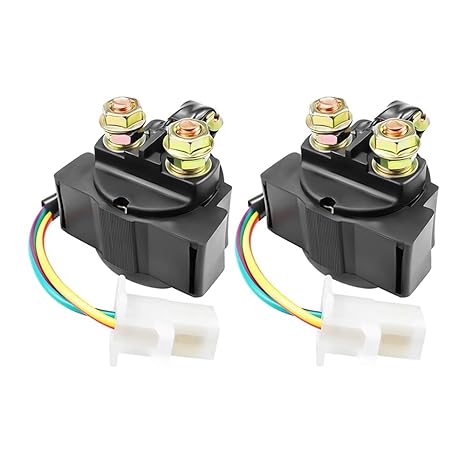 Yamaha Virago XV 500 535 750 920 1100 TTR 225 250 TRX250 XT225 Serow XZ550R XT600 XTZ660 Motorcycle Starter Relay Relay (Color: 2 pcs)
