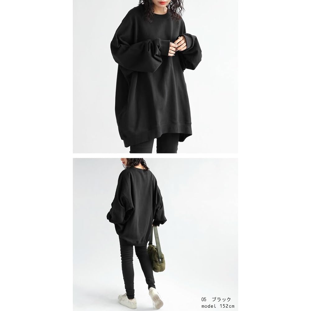 [antiqua] [Antika] Fleece Pullover Sweatshirt Women's 100 Cotton ZYA-00009