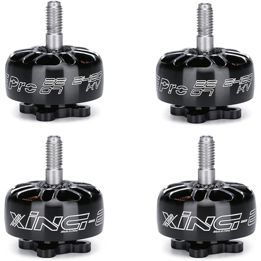 4pcs iFlight XING-E Pro 2207 2450KV 4S Brushless FPV Motor for QAV FPV Freestyle Drone Quadcopter