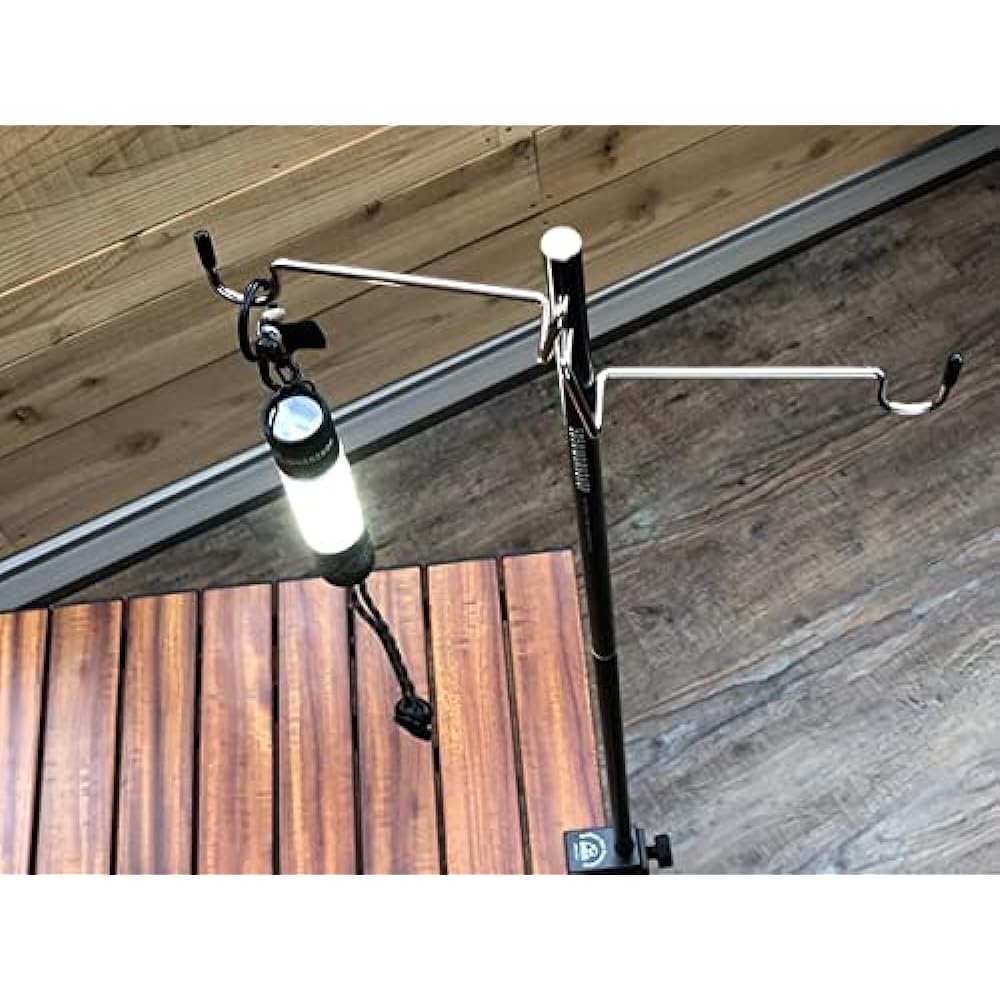 5050Work Shop [2-piece set product] Set of 1 2WAY STAND (lantern stand) and 1 STAND PLATE (extension part for storing small items)
