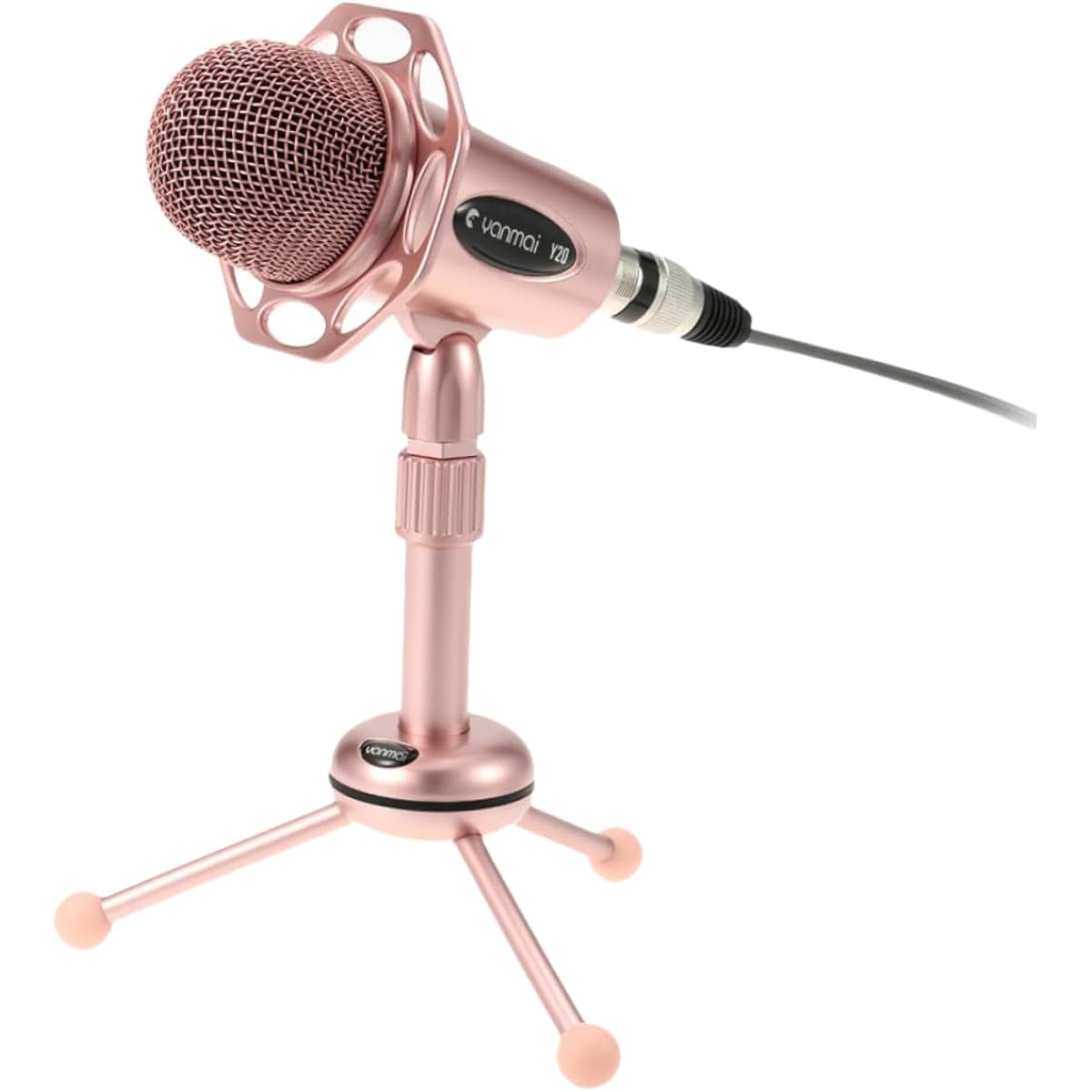VICASKY 3 Set Gaming Microphone Computer Microphone Stand Pink Microphone Stand Microphone Mount Host Microphone Streaming Microphone Microphone A