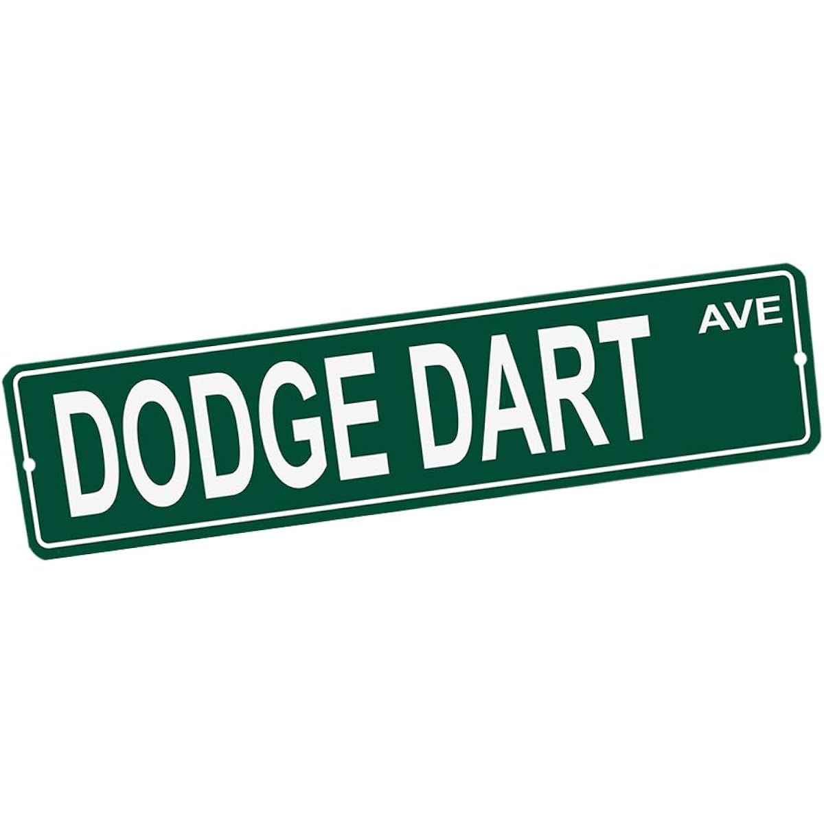 Brotherhood Compatible Dodge Dart Custom Aluminum Metal Tin Street Sign Home Decor Men's Cave Poker Tavern Game Room