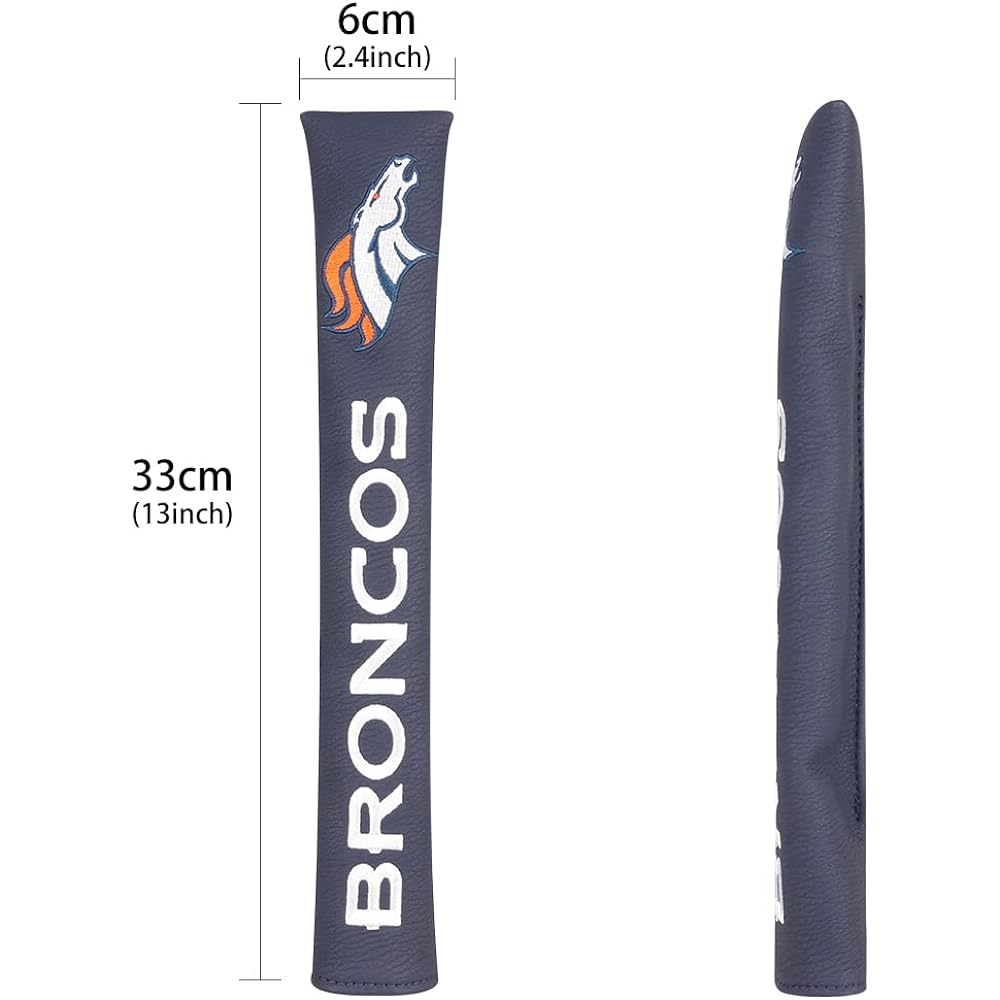 Golf Alignment Stick Cover for 2 Tour Sticks Stick Cover Made of Synthetic Leather