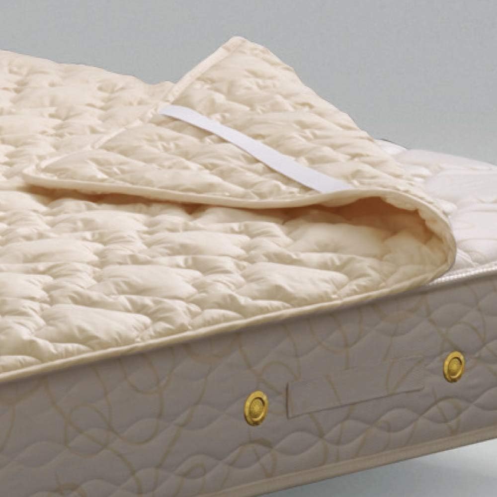 Simmons Genuine Bed Pad Single New Fiber Bed Pad 97cm x 195cm Polyester Washable Made in Japan LG1002A White