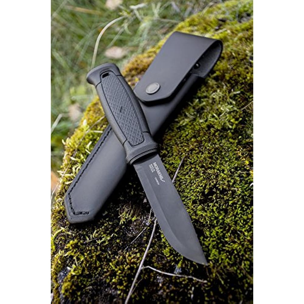 Moraknife Morakniv Garberg Black Carbon Leather sheath
