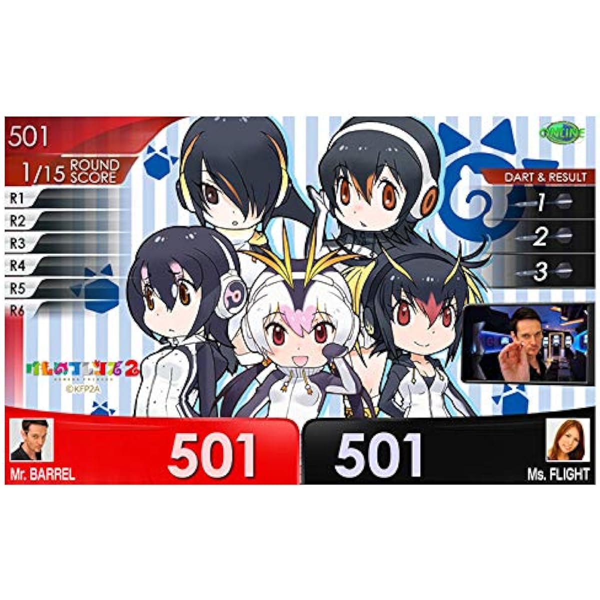 Darts Card DARTS LIVE [Darts Live] DARTSLIVECARD Kemono Friends 2 PPP