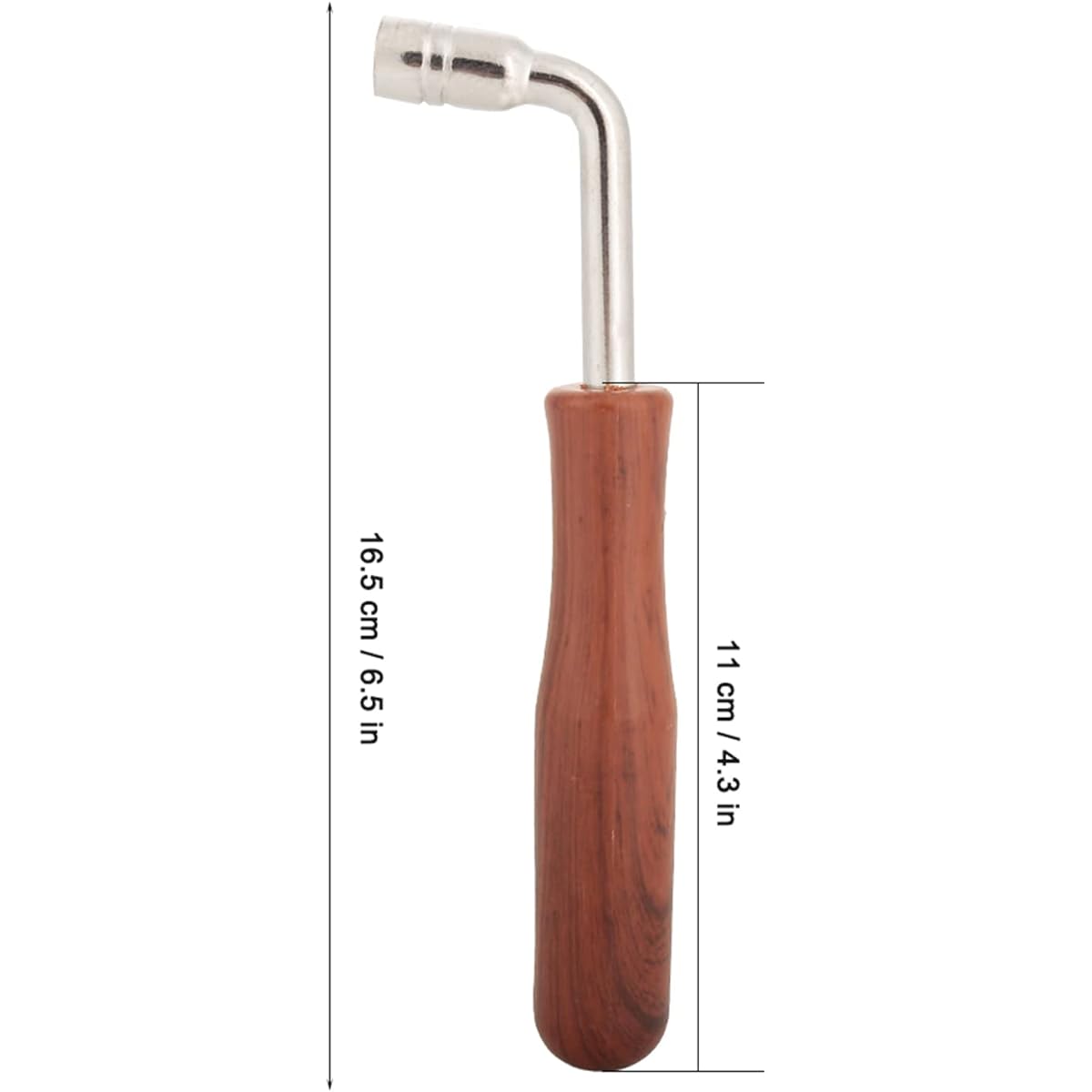 Tyenaza Piano Tuning Spanner L-Shaped Piano Tuner Spanner Guzheng Repair Replacement Accessories Tone Tuning Hammer Lever Assistant Wrench Tuning Repair Tool