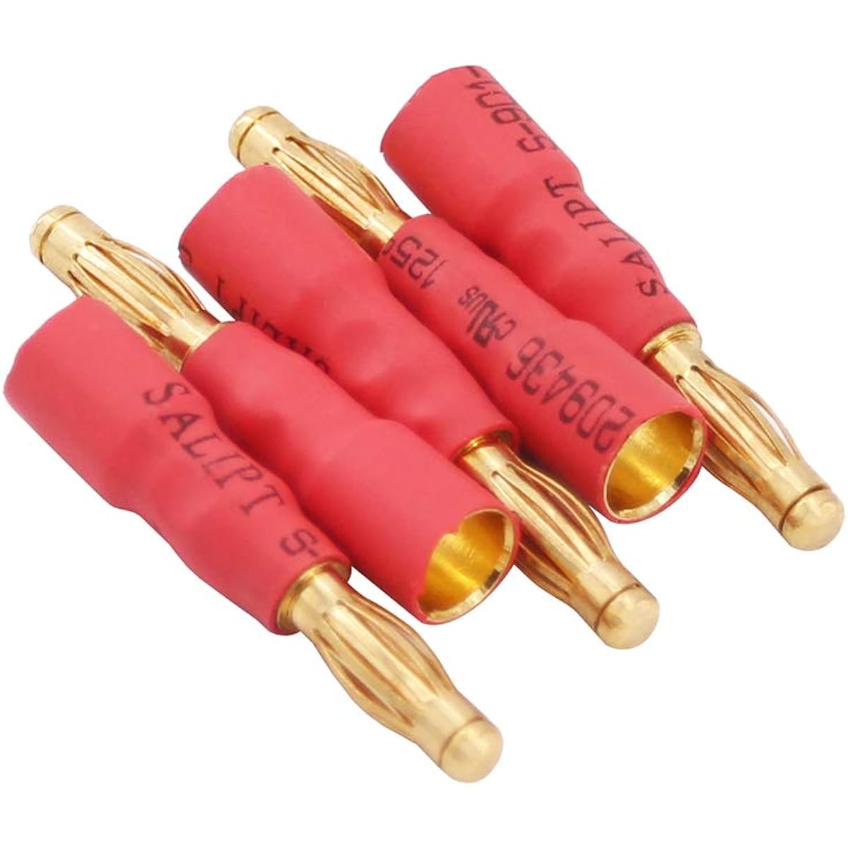 BDHI No Wires Required 4mm Male to 6mm Female Bullet Plug Adapter Connector for RC ESC Motor (B118-5)