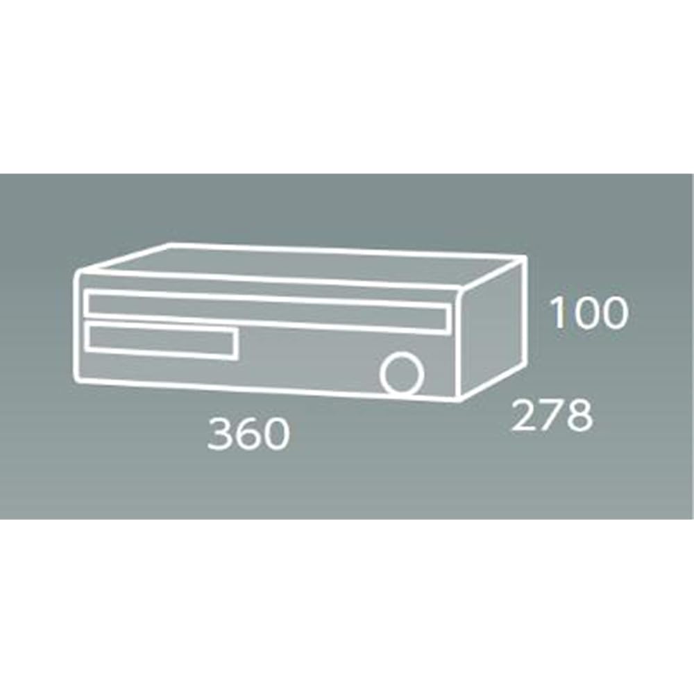 Tajima Metalwork Post for Apartment Housing 98-kun (Kyuppachi-kun) 3 Tier Type My Number Lock Horizontal F1053Y-3 1 unit