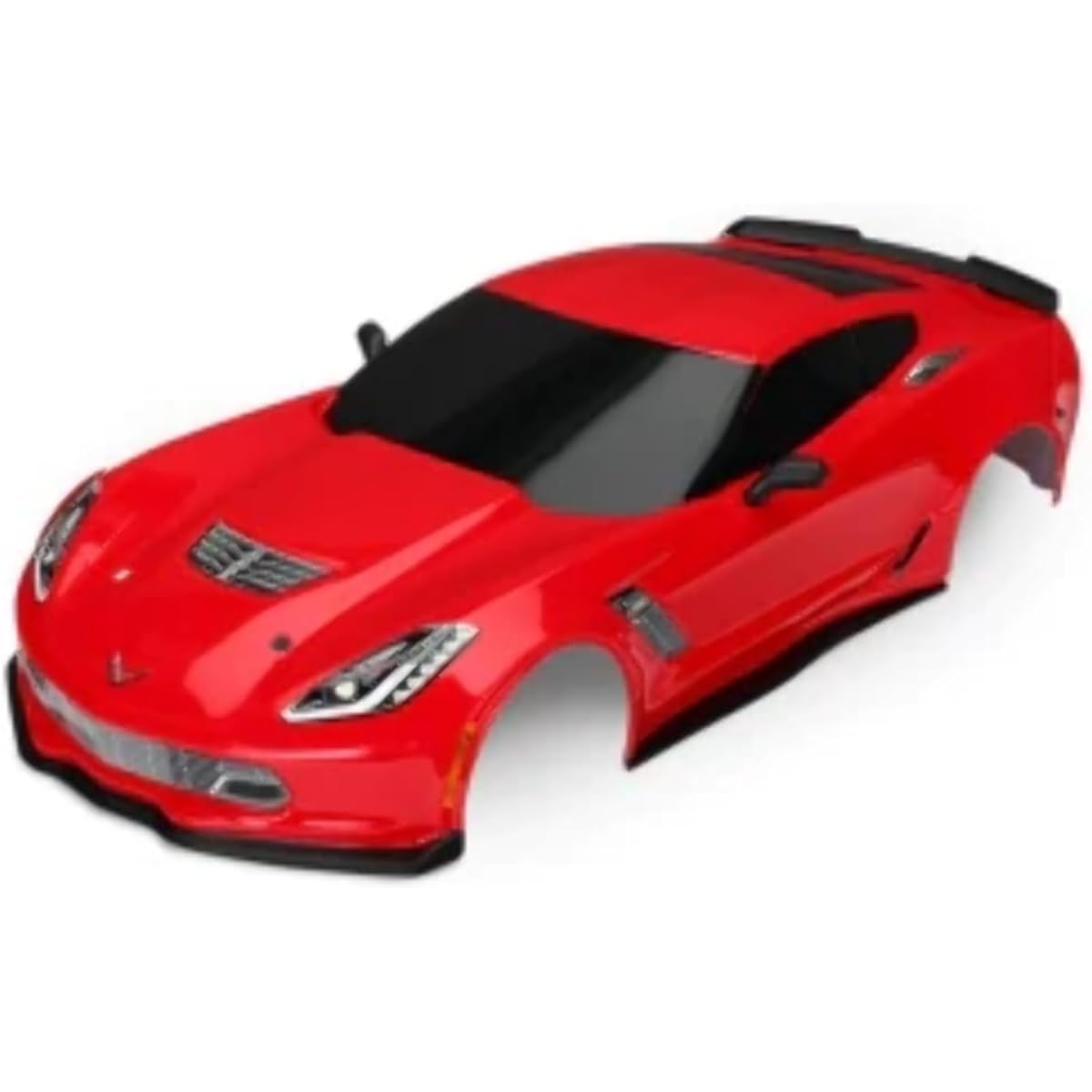 Traxxas 8386R Body Chevrolet Corvette Z06 Red (Painted with Decals)