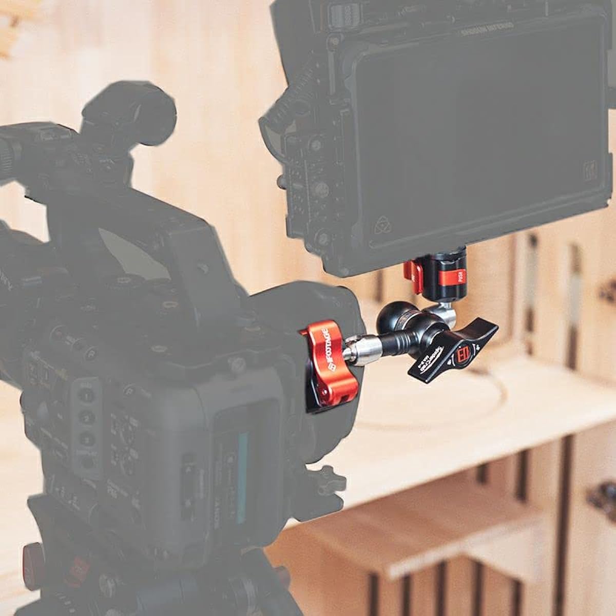 [Domestic genuine product / 1 year manufacturer's warranty included] iFootage Magic Arm SPIDER CRAB MA3-4 Monitor Light Convenient for fixing microphones 1/4 inch screw 3/8 inch screw 824769