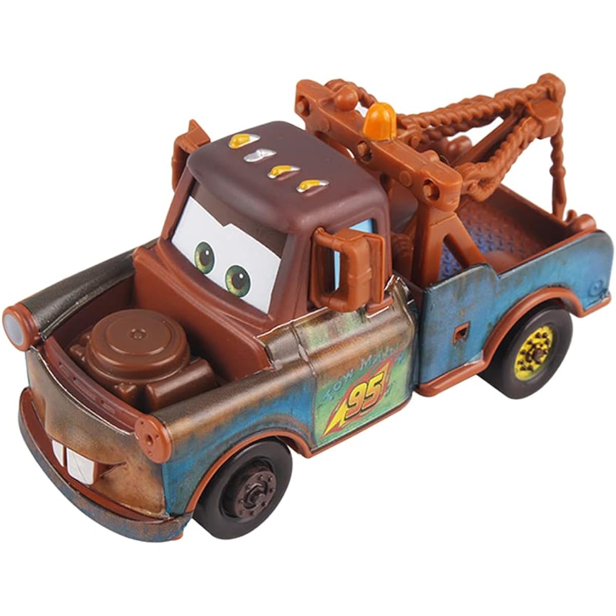 Movie Toys 2 3 Mater Chick Hicks Doc Hudson The King Ramirez Toy Car 1:55 Diecast Car Kids Boys (Mother and Child)
