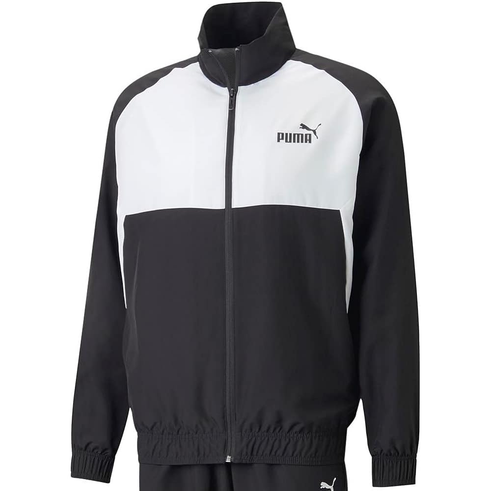 PUMA 675701 Men's Windbreaker Wind Pants Top and Bottom Set Woven Tracksuit