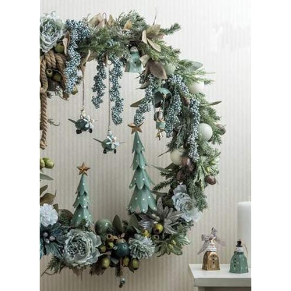 ASCA Mixed Wreath Green Diameter 60cm AX69255