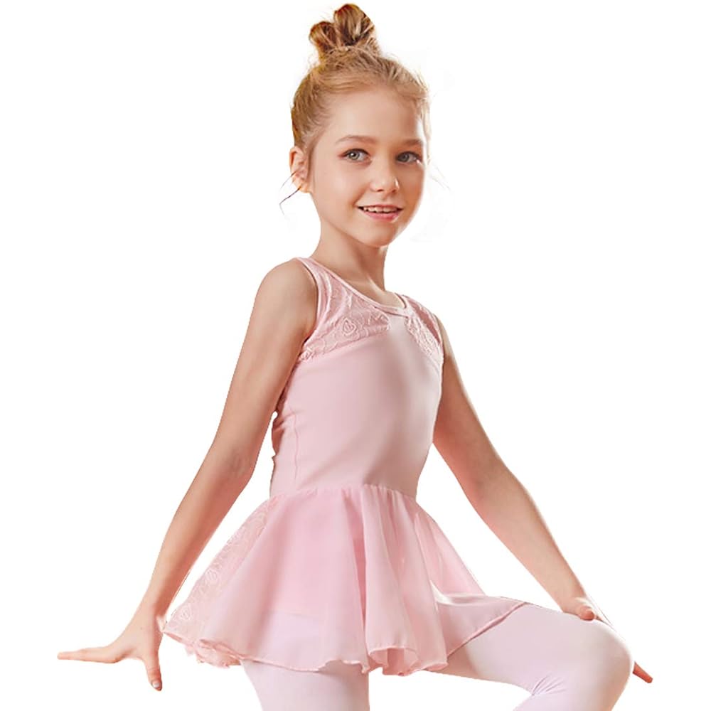 Ballet Leotard, Children's Dancewear, Ballet Supplies, Dance Costume, For Kids, Sleeveless, Elegant, Girls' Dancewear, Ballet Practice Wear, For Ballet, For Gymnastics 1930