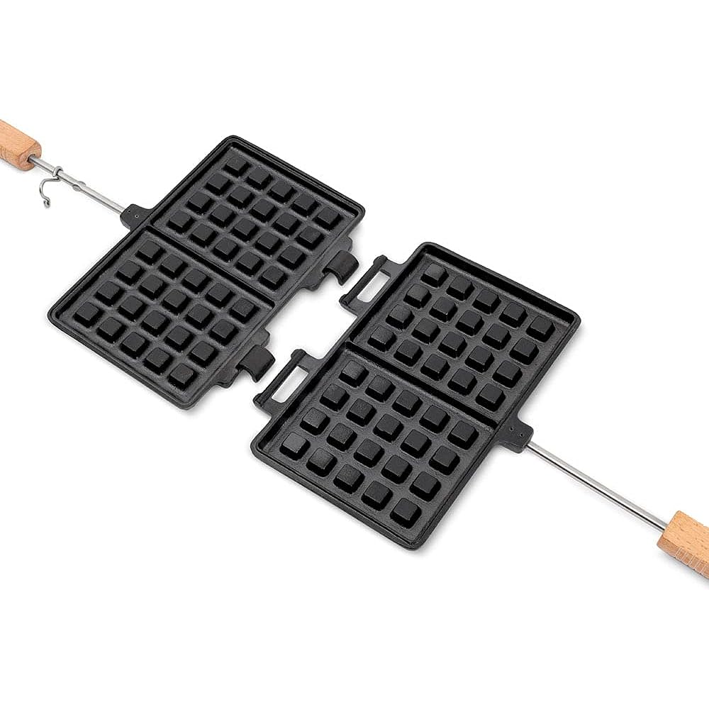 PETROMAX Outdoor Camping Waffle Double Sided Frying Frying Pan Waffle Iron [Genuine Japanese Product] 13785