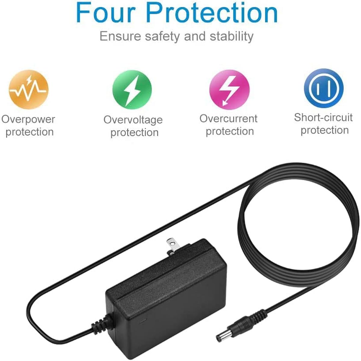 Replacement Trakk Massage Gun Charger Power Cord Compatible with TRAKK Massage Gun AC Adapter